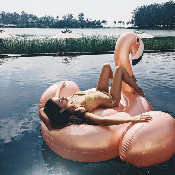 Ride-on Giant Flamingo Beach Floats