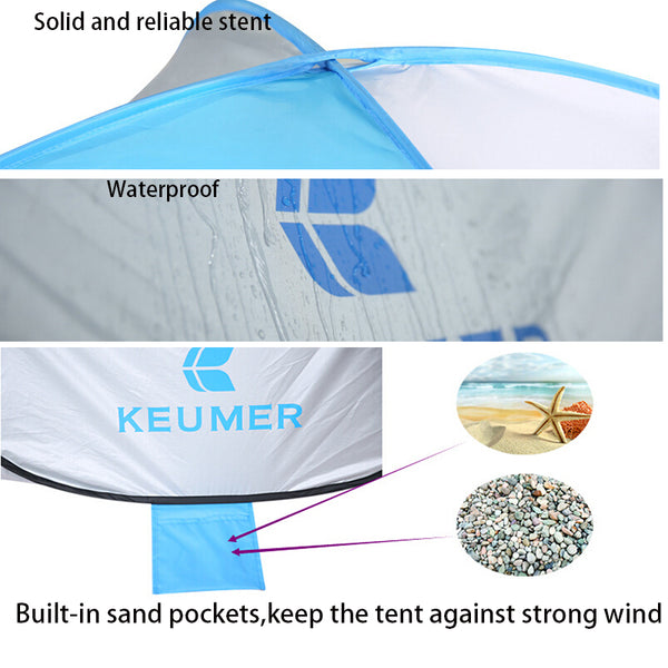 Summer UV Protection Beach Tent