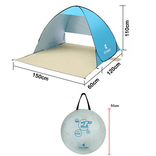 Summer UV Protection Beach Tent