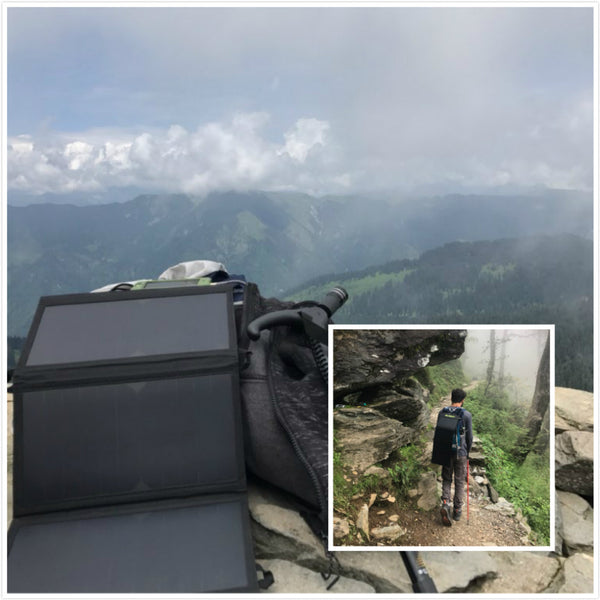 Waterproof Solar Panel Mobile Charger