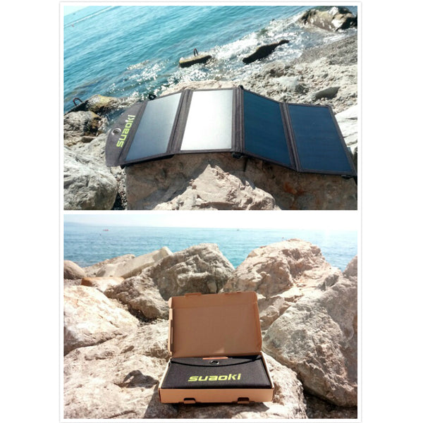Waterproof Solar Panel Mobile Charger