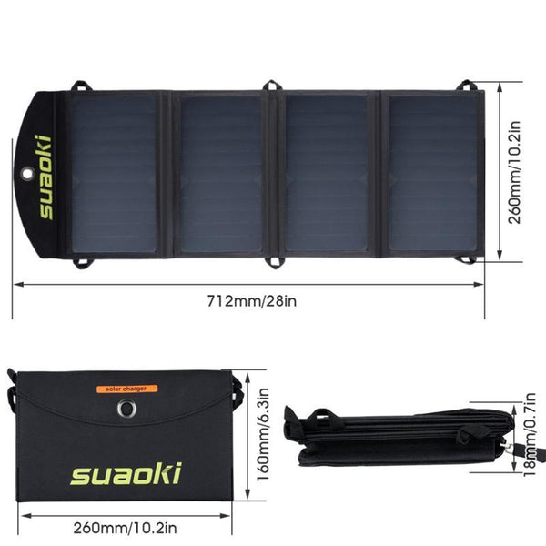 Waterproof Solar Panel Mobile Charger